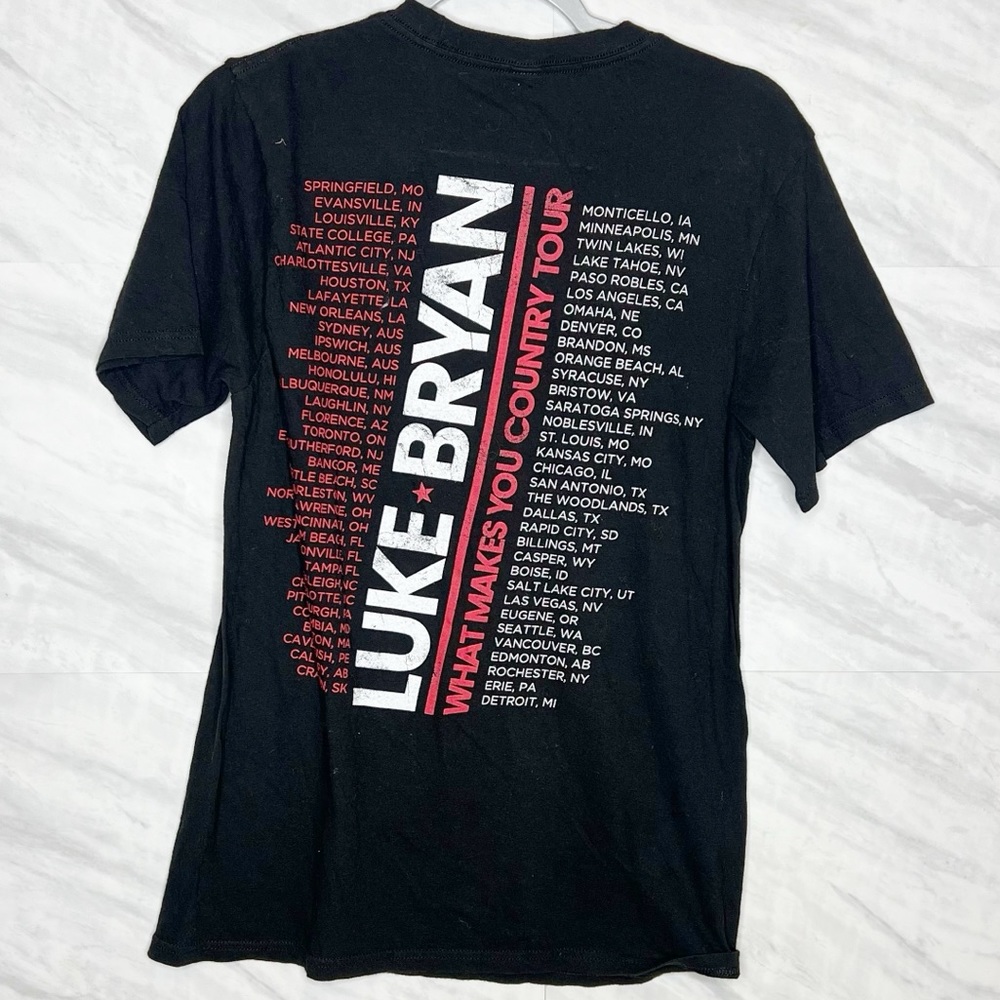 Luke Bryan Country Tour T-shirt Medium - Picture 2 of 2